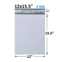Load image into Gallery viewer, 100 bags 12x15.5'' Poly Mailers Shipping Bags Envelopes Packaging Premium 2 MIL