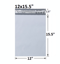 Load image into Gallery viewer, Poly Mailers Shipping Bags Envelopes Packaging Premium 2.5 MIL All Sizes 4x6 to 32x32