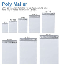 Load image into Gallery viewer, Poly Mailers Shipping Bags Envelopes Packaging Premium 2 MIL All Sizes 4x6 to 24x24