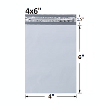 Load image into Gallery viewer, 4''x6'' Poly Mailers Shipping Bags Envelopes Packaging Premium 2.5 MIL