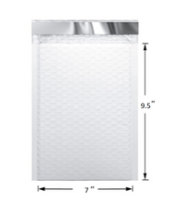 Load image into Gallery viewer, 7"x9.5" Poly Bubble Mailers Bags White Mailers Padded Envelope Hard-shell