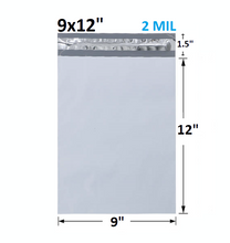 Load image into Gallery viewer, 9"x12" Poly Mailers Shipping Bags Envelopes Packaging Premium 2 MIL