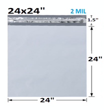 Load image into Gallery viewer, 24&quot;x24&quot; Poly Mailers Shipping Bags Envelopes Packaging Premium 2 MIL
