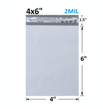 Load image into Gallery viewer, 4&quot;x6&quot; Poly Mailers Shipping Bags Envelopes Packaging Premium 2 MIL
